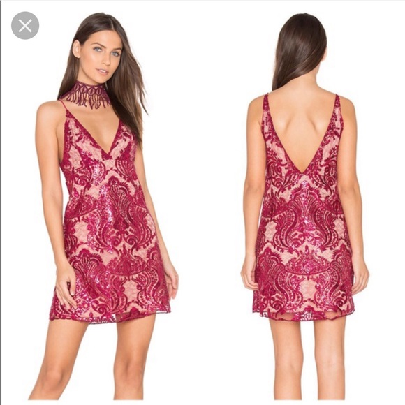 Free People Night Shimmers Mini Dress - Picture 3 of 4